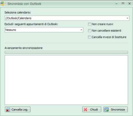 SamaPIM - Sincronizzazione con Outlook